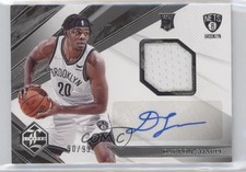 2021-22 Panini Chronicles Limited Rookie Jersey 90/99 Day'Ron Sharpe Auto 0x6p