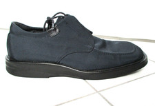 Herren Schuhe Größe 44,5 Jan Baran Schnürhalbschuhe Anzugsschuhe Blau