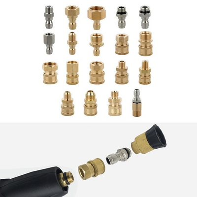 #ad 1 4Inch Quick Release Connector Coupler Fitting For High Pressure Washer amp; Hose $8.98