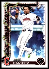 Jose Ramirez 2025 Topps #H195 Cleveland Guardians FREE SHIPPING AutographDen