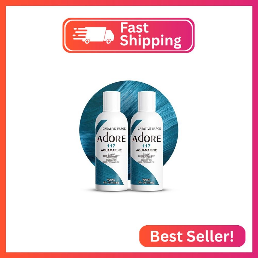 (117 Aquamarine) (2 Pack) | Vegan & Cruelty-free