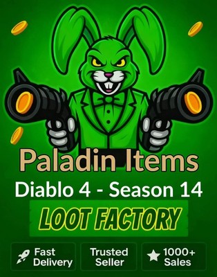 Diablo 4 S14 Season 14 - Paladin Unique Items - D4 SC