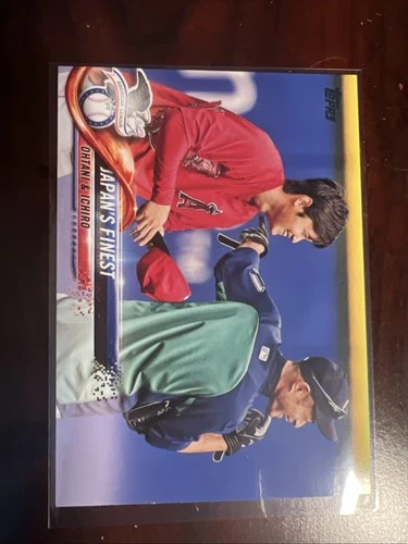 2018 Topps Update Series Shohei Ohtani (RC), Ichiro Suzuki #US153