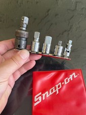 Snap On 5 Pc Combination Square Drive Adaptor Set 14 - 38