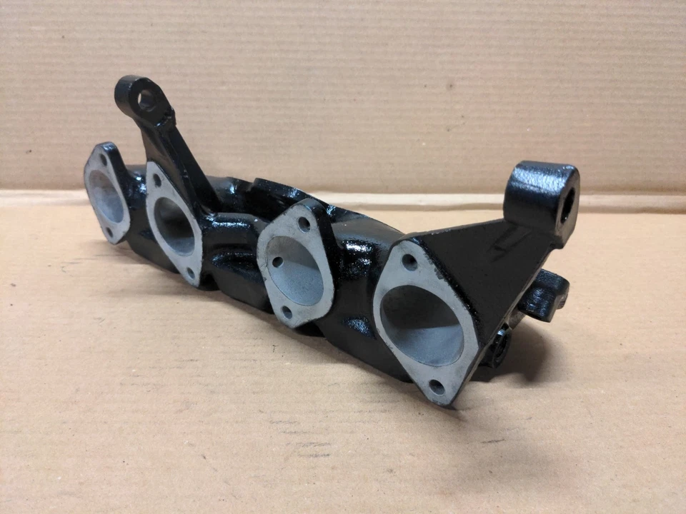 Colector de admisión Alfa Romeo modificado 45 mm 1900 2000 102 Solex Weber tiro lateral Foto 2 de 4