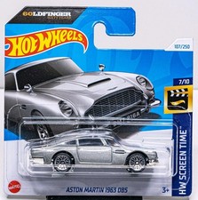  Hot Wheels - 007 Goldeneye - Aston Martin DB5 - Screen Time - NEW & SEALED. 