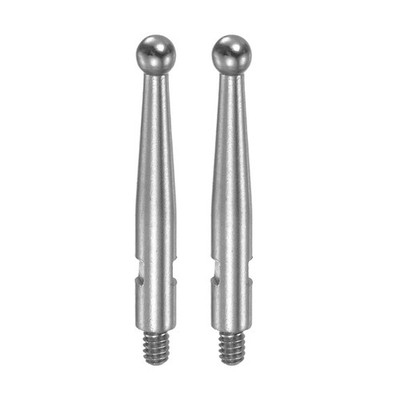 Contact Point for Dial Test Indicator HSS Ball Tip M1.4x0.3 Thread 2Pcs