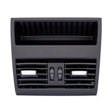 new Rear AC Fresh Air Outlet Center Console Vent Grille Cover Black for BMW F1