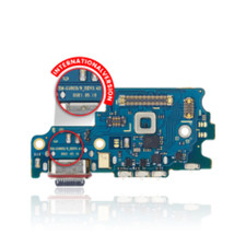 Charging Port Board With Sim Card Reader For Samsung Galaxy S21 FE 5G G990B/N