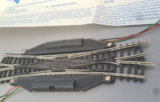 ROCO Spur N 02460 S (22246) Elektrokreuzungsweiche 15° unbenutzt in OVP, Top!