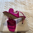 Jimmy Choo Pink Strappy Open Toe Stiletto Heels Slip On EU 39 US 10 — photo 7