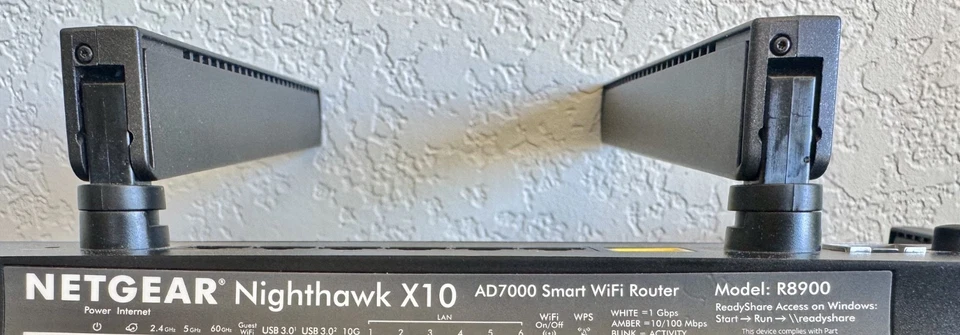 Netgear Nighthawk X10 AD7000 Smart WiFi Router (Model R8900)  - Image 3 of 3
