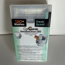 CatGenie Litter Box SaniSolution 120 Cartridge Fresh Scent NEW SEALED