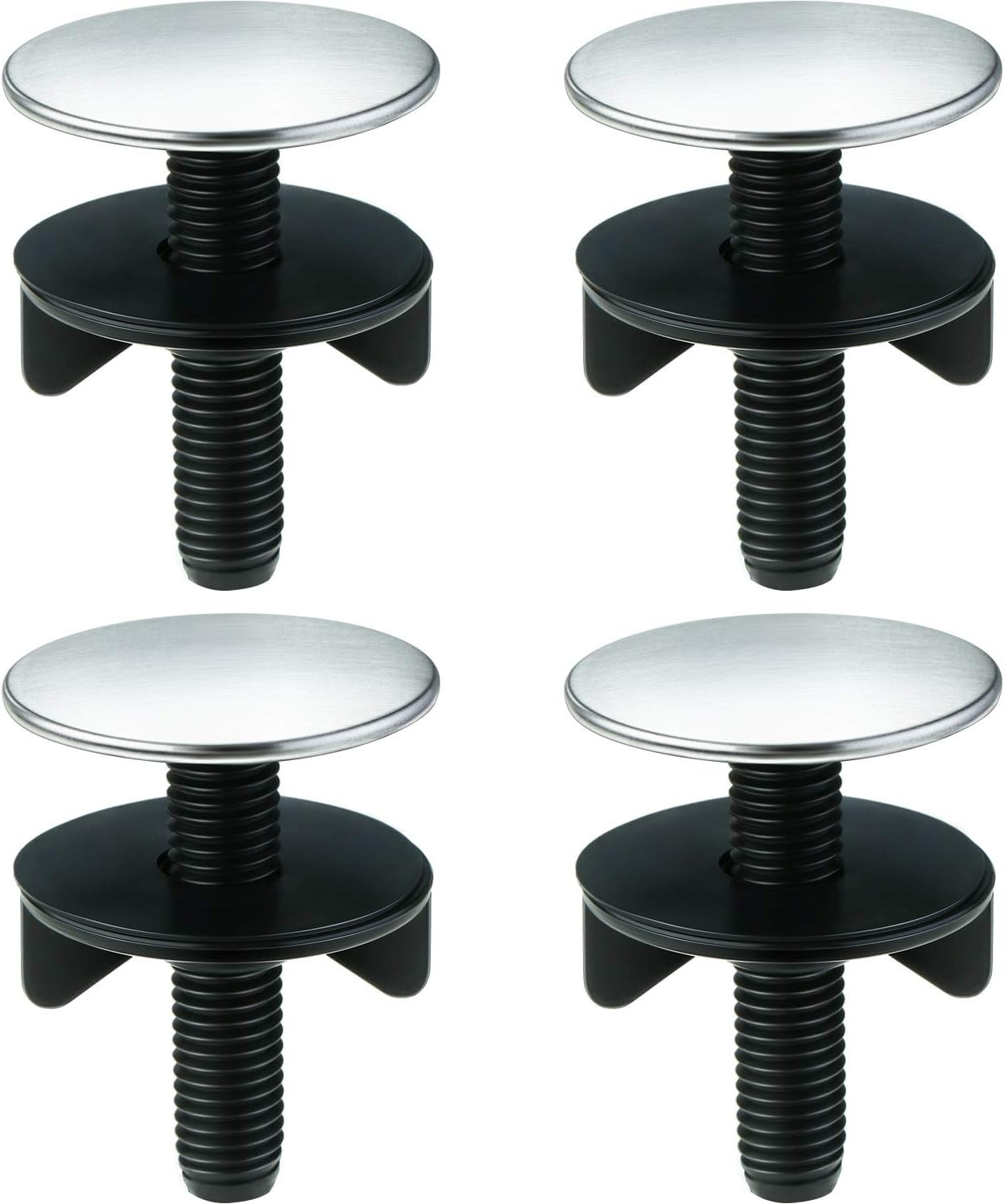 4 Pieces Kitchen Sink Hole Cover Faucet Cap Kitchen Sink Tap Hole Plate Stopper 