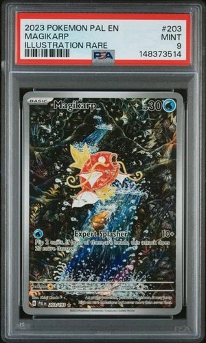 MAGIKARP PALDEA EVOLVED #203 PSA MINT 9 SPECIAL ILLUSTRATION RARE - 10 REGRADE?