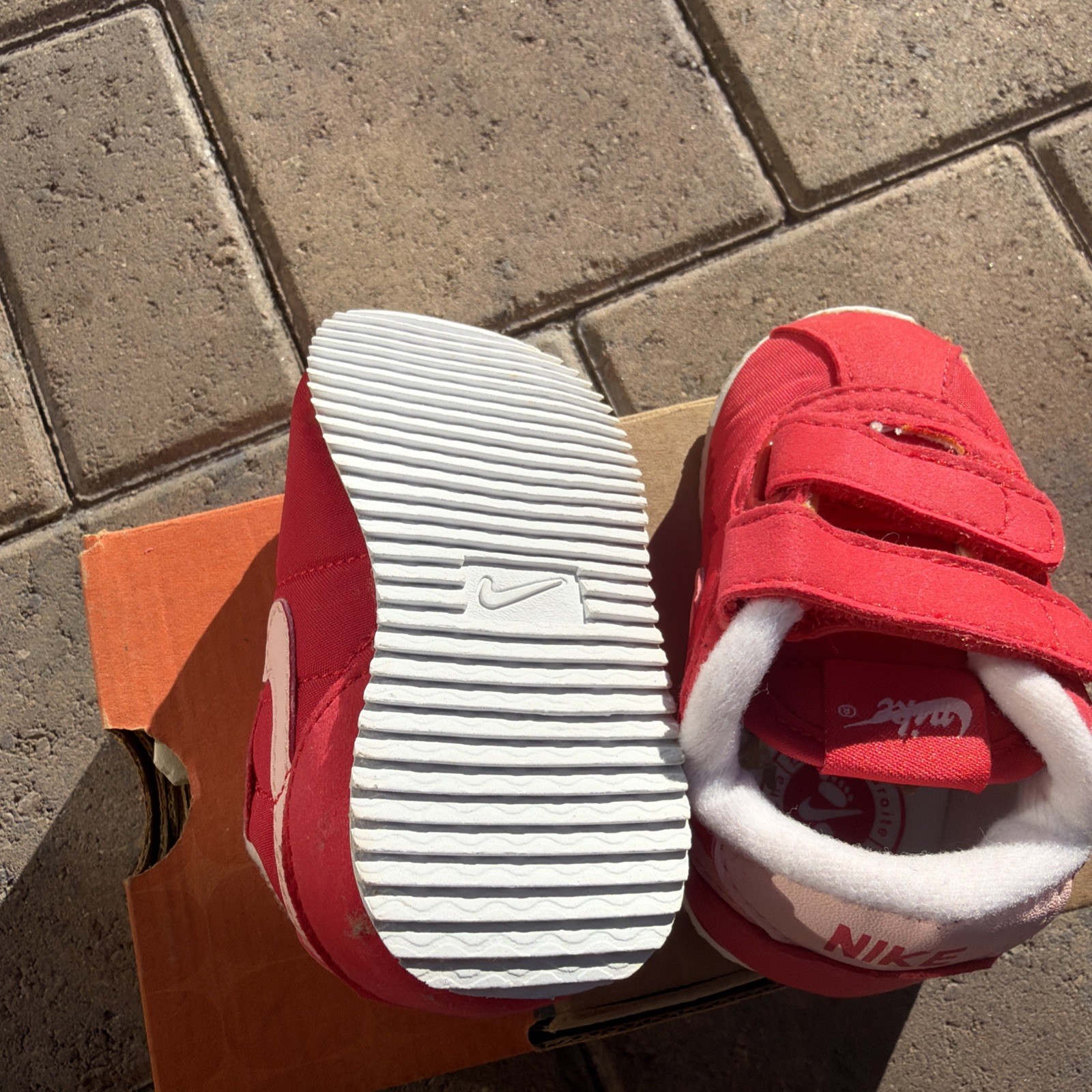 Nike 2004 Little Cortez J Wide VLCR Baby Valentines VTG 3c Rare OG Y2K Shoes image 5