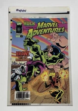 Marvel Adventures 4 Color Separation Films 3M Comic Cover Production Art