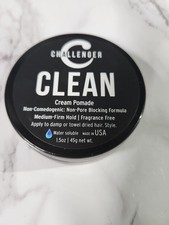 Fragrance Free Cream Pomade  Non-Comedogenic Styling Product Unscented Hair
