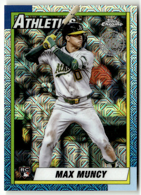 2025 Topps Chrome MLB No. U90C-70 Max Muncy Rookie Mojo Refractor