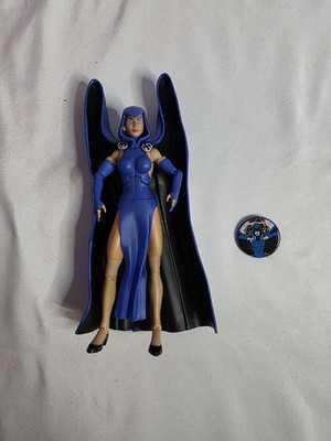 DC Universe Classics Raven Action Figure Mattel Loose W/Button
