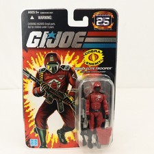 GI Joe 25th Anniversary Cobra Elite Trooper Crimson Guard MOC Hasbro