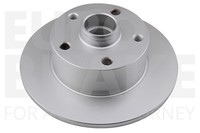 2X Bremsscheibe Hinterachse Voll Ø245Mm FüR Audi A4 8D2 B5 8D5