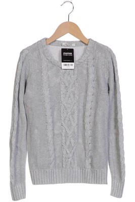 GAP Pullover Damen Strickpullover Strick Oberteil Gr. XS Baumwolle Grau #whoi9hu