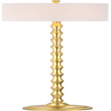 Safavieh Lighting Collection Aurelia Farmhouse Antique Gold 64-Inch Living Room
