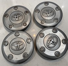 Genuine Toyota Proace Hub Caps Wheel Covers Trims 5x108 Silver x4