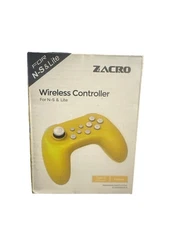 New Wireless Controller For Nintendo Switch + Lite Yellow Type-C Zacro Free Ship
