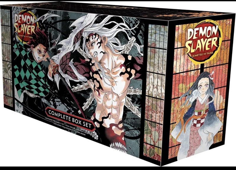 Demon Slayer Complete Manga Box Set Volumes 1-23 by Koyoharu Gotouge