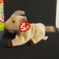 Ty Beanie Baby - Goatee the Goat - Mint With Tags. Vintage 1998 Collectible