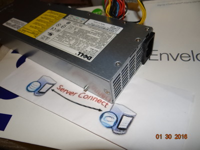 DELL PS-5341-1DS-ROHS 345W POWER SUPPLY R200 PE860- 0RH744 RH744 