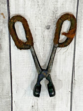 Vintage Hair Dresser's Pinching Iron 1" Made by Dixie - 7.5" in Length