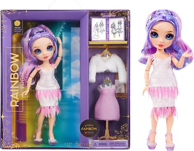 MGA 587385 RAINBOW HIGH FANTASTISCHE MODEPUPPE LILA