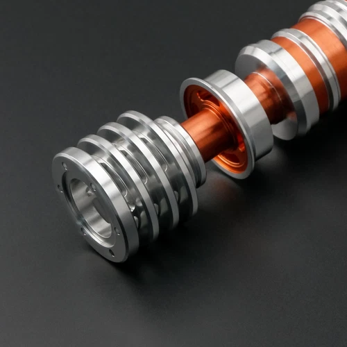 Star Wars Leia SE RGB Lichtschwert Premium Metallgriff Nachbau USB aufladbar - Bild 8 von 14
