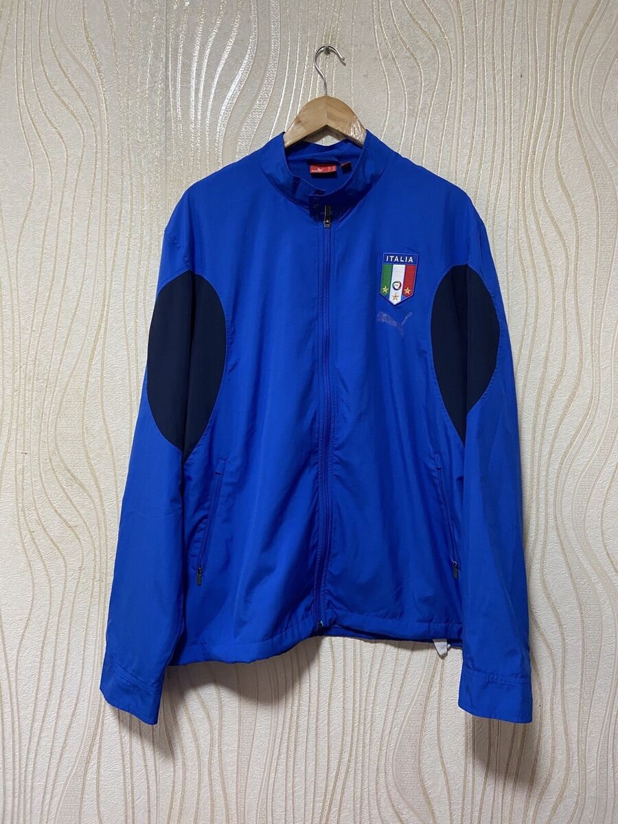 ITALY 2006 2008 FOOTBALL SOCCER TRACK JACKET PUMA sz XL MEN ITALY 2006 2008 FOOTBALL SOCCER TRACK JACKET PUMA sz XL MEN