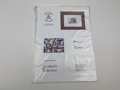 The Caron Collection Mini Love Alphabet Sampler Cross Stitch Pattern