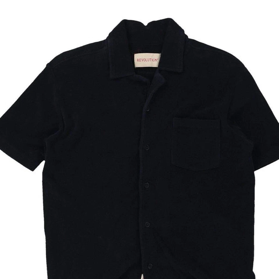 Revolution Short Sleeve Shirt - Small Navy Velour - Image 3 of 4