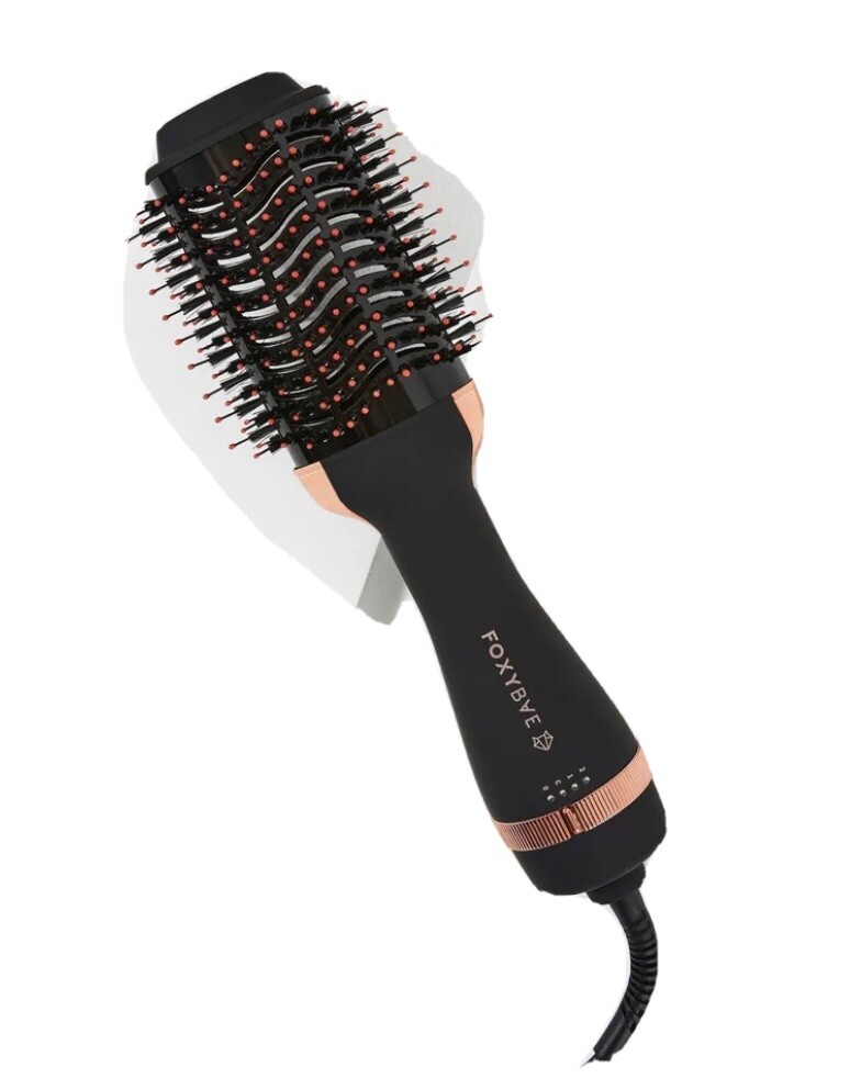 FoxyBae Rose Gold Blowout Dryer Brush Professional Salon Grade All