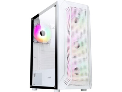 Pre-Built Custom Gaming Computer Ryzen Radeon RX 6600 16GB RAM 512GB SSD RGB DP