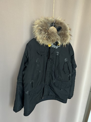 Parajumpers Masterpiece Anthology Parka 2 in 1 Mens Size M/L Multipocket Jacket - Picture 4 of 24