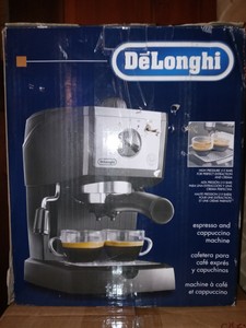 DeLonghi EC155M 2 Cups Espresso Machine - Black stainless ...