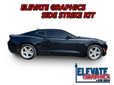 For Chevy Camaro Decals Side Strike Graphics 3m Stripes Vinyl Stickers 2010-2024