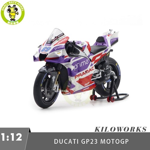1/12 Kiloworks Ducati GP23 MOTOGP 2023 Jorge Martín #89 Diecast Motorrad Modell