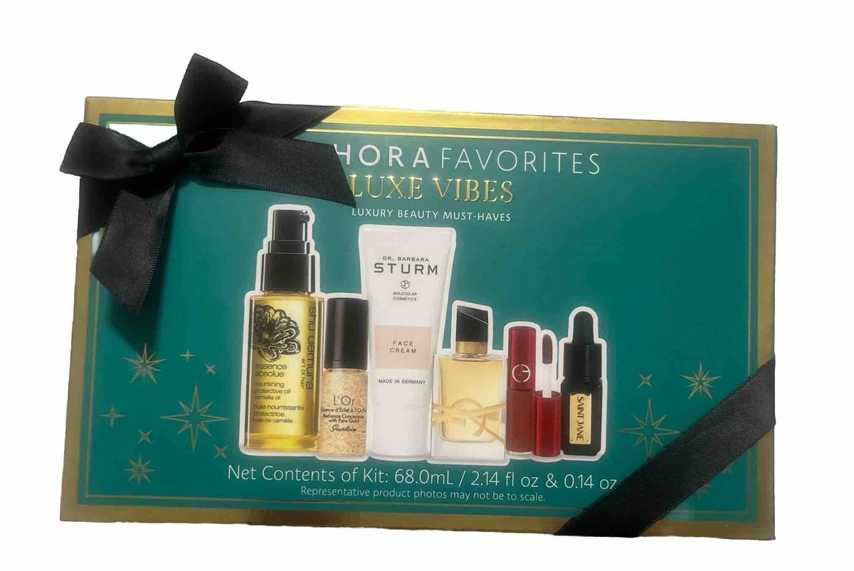 新品Sephora Favorites Luxe Sephora Favorites: Luxe Vibes Mini Luxury Beauty Sampler Set
