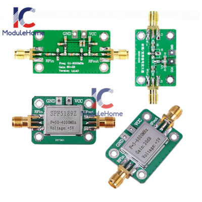 0.1-6000MHz RF Amplifier Module LNA Board Broadband Signal Receiver Low Noise