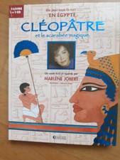 Cléopâtre et le scarabée magique    Livre + CD de Marlène Jobert
