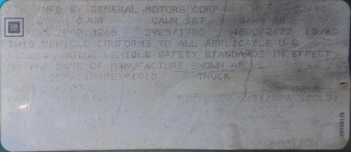 Fits 94 BLAZER/JIMMY (full size) Temperature Control With AC - Bild 2 von 10
