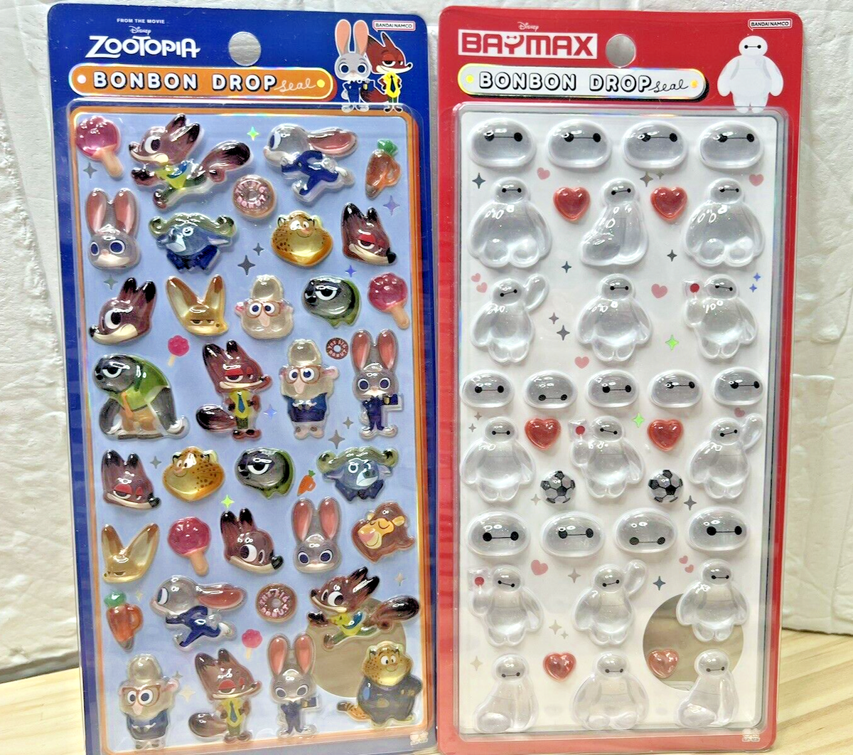Baymax Zootopia Bonbon Drop Sticker Disney Bandai | eBay
